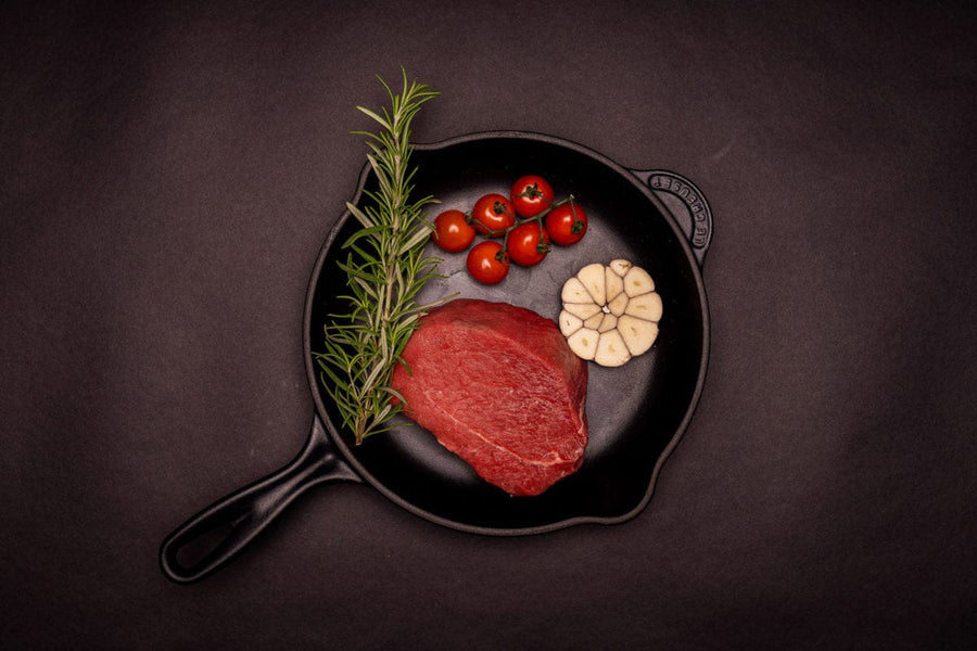 Ribeye als Beispiel für einen gereiften Rind-Cut