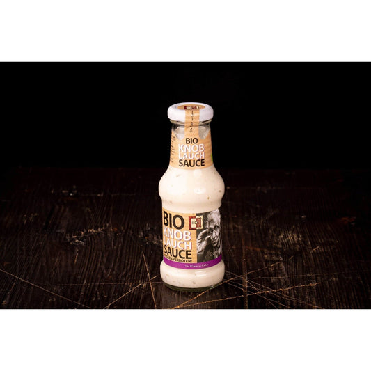 BIO Knoblauch Sauce - Freiland Bio Metzger Jäger und Sammler - Freiland Bio Fleisch - Artgerechte Haltung