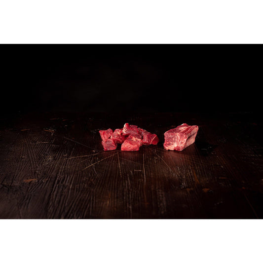 Gulasch Paket (3-4 Pers.) - Freiland Bio Metzger Jäger und Sammler - Freiland Bio Fleisch - Artgerechte Haltung