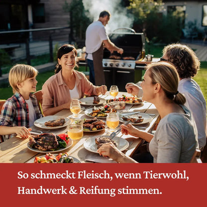 Gulasch Paket (3 - 4 Pers.) - Freiland Bio Metzger Jäger und Sammler - Freiland Bio Fleisch - Artgerechte Haltung