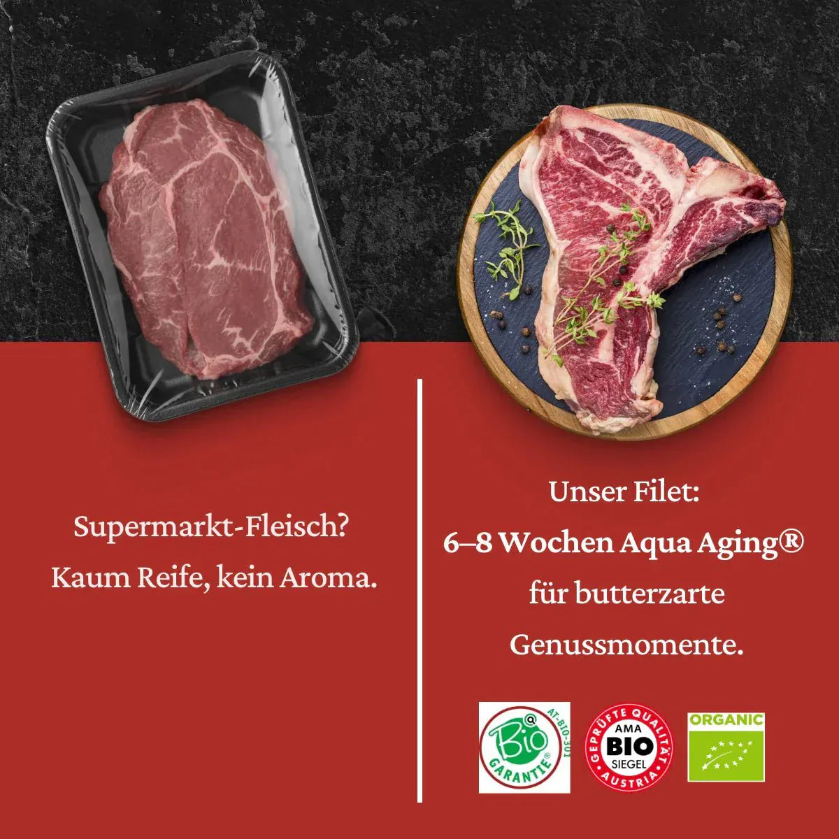 Kalbsschnitzel - Freiland Bio Metzger Jäger und Sammler - Freiland Bio Fleisch - Artgerechte Haltung