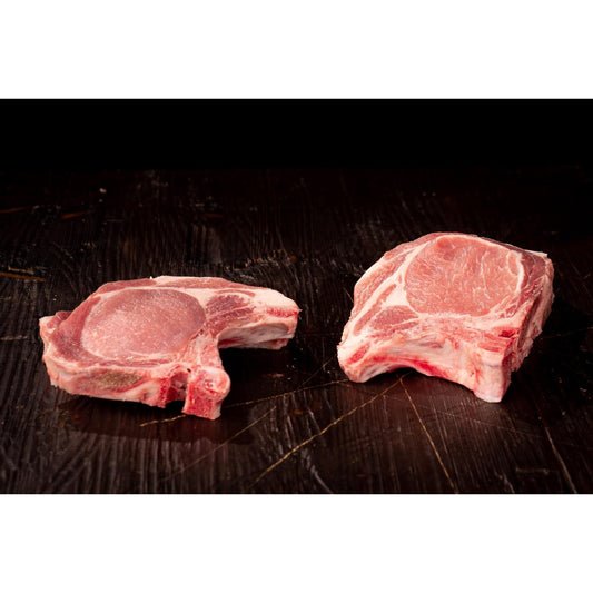 Kotelett vom Schwein - Freiland Bio Metzger Jäger und Sammler - Freiland Bio Fleisch - Artgerechte Haltung