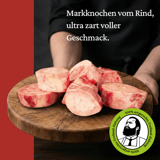 Markknochen vom Rind von Jäger & Sammler