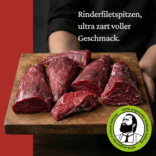 Rinderfiletspitzen von Jäger & Sammler