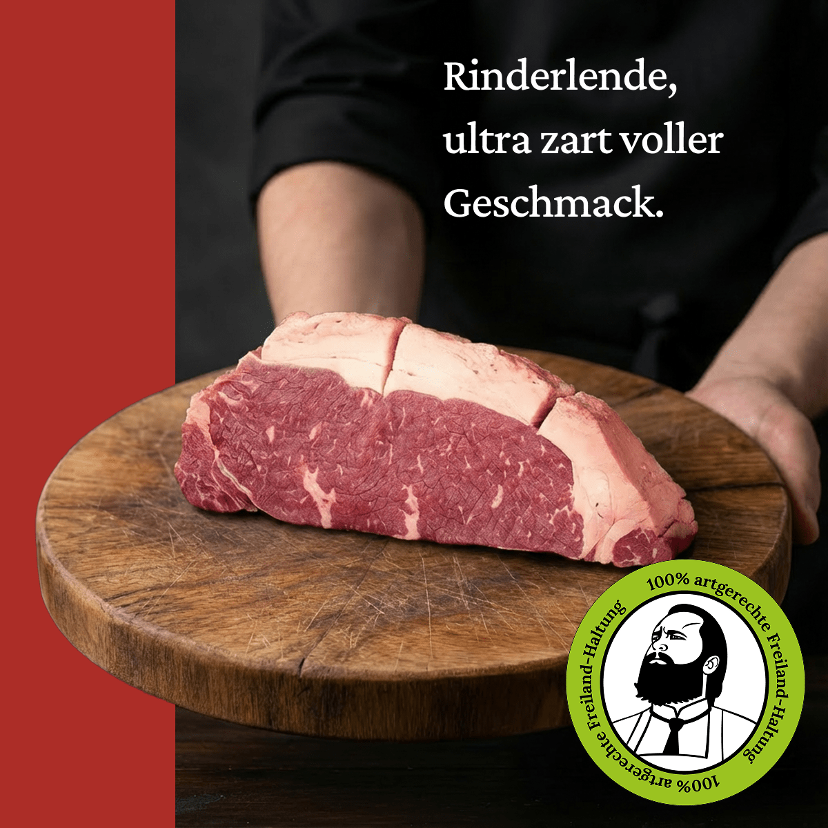 Rinderlende - Freiland Bio Metzger Jäger und Sammler - Freiland Bio Fleisch - Artgerechte Haltung