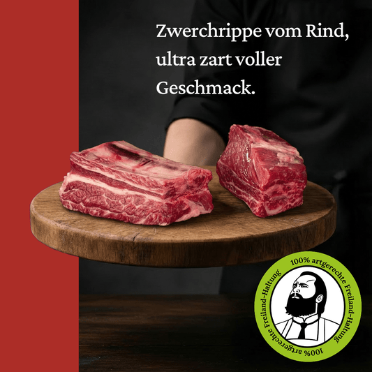 Zwerchrippe vom Rind - Freiland Bio Metzger Jäger und Sammler - Freiland Bio Fleisch - Artgerechte Haltung